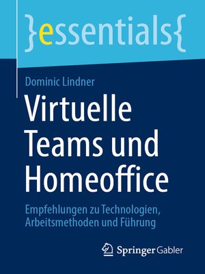 cover image of Virtuelle Teams und Homeoffice